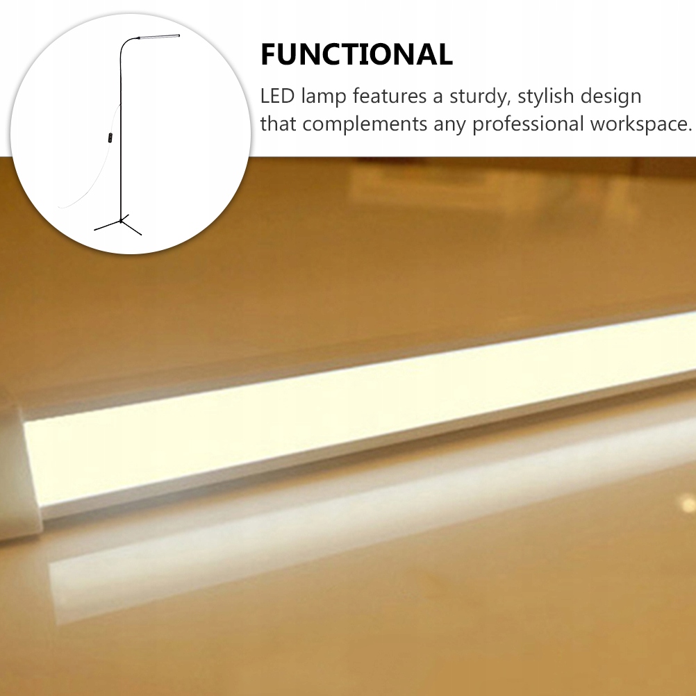 LAMPY BIUROWE Z Ściemniaczem STOJAK PODŁOGOWY LED Marka bez marki