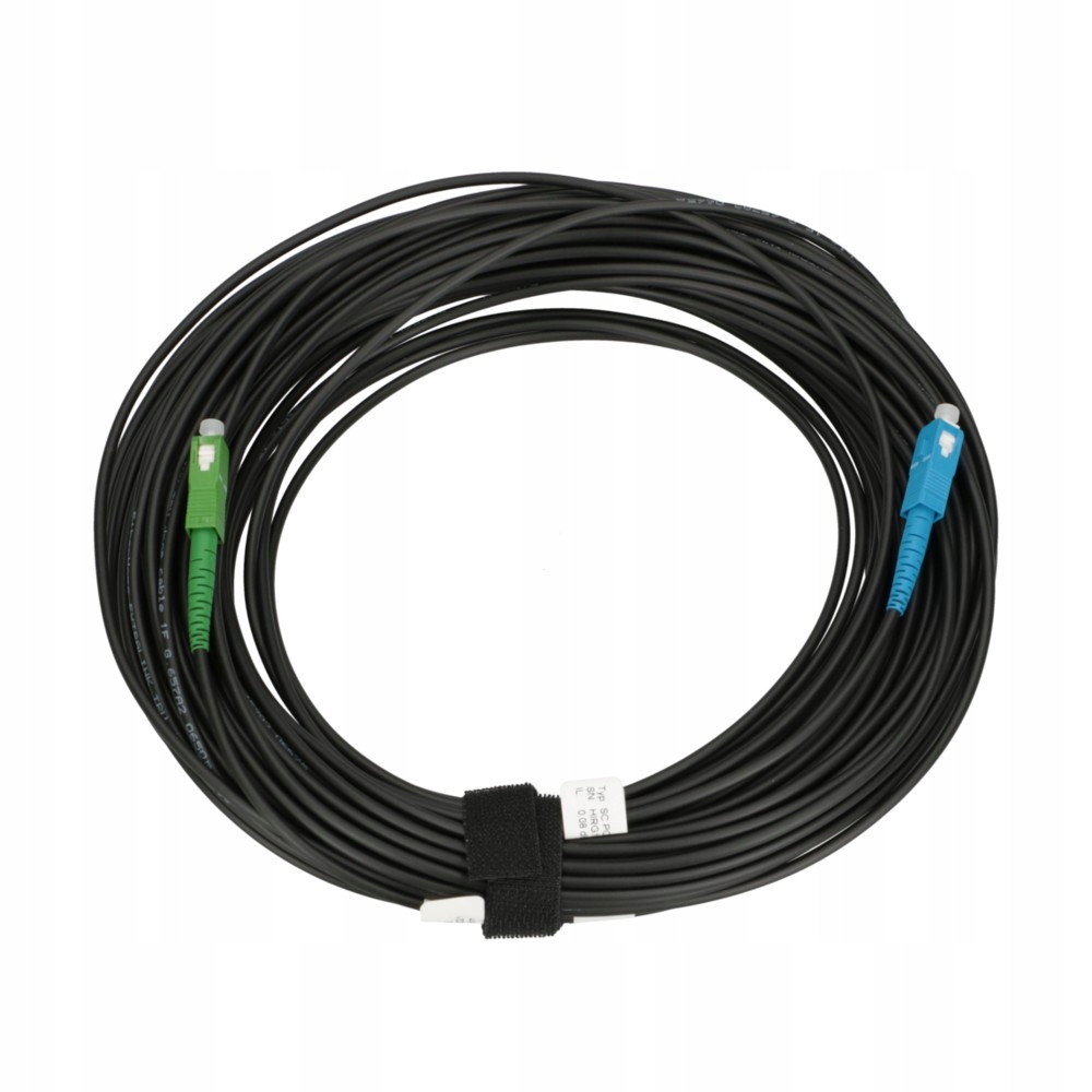 Patchcord Sc/apc-sc/upc simplex Sm 100m zewnętrzny Drop