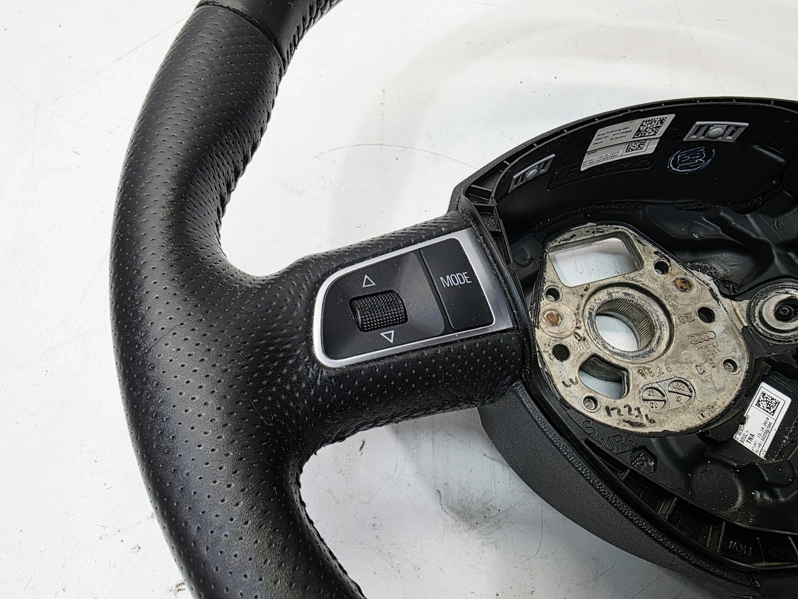 steering wheel, leather MULTIFUNKCJA S LINE with shifting AUDI A6 C6 4F0419091DP 25/25