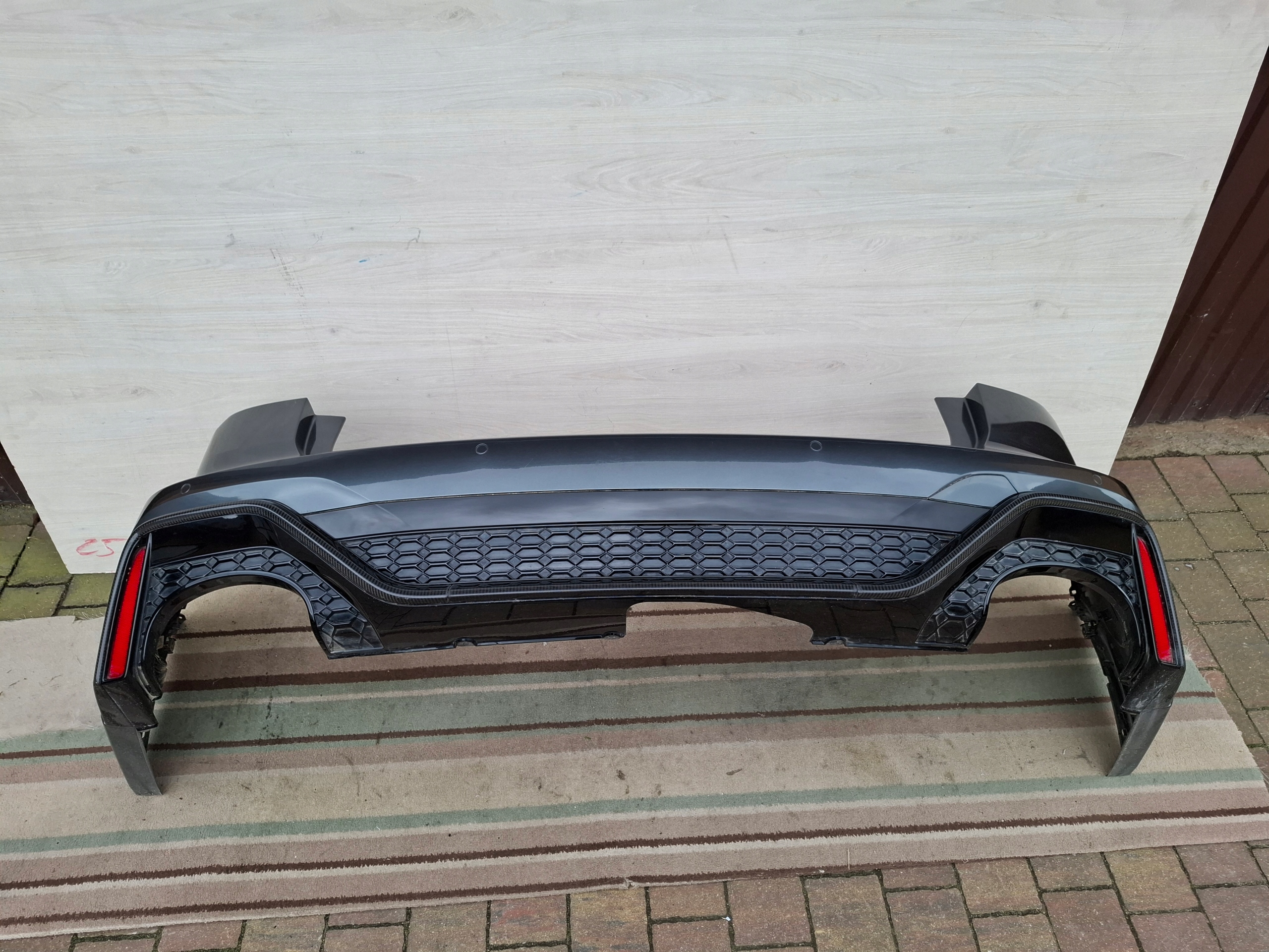 bumper rear part rear AUDI RS6 4K8 C8 23r CARBON LZ7S