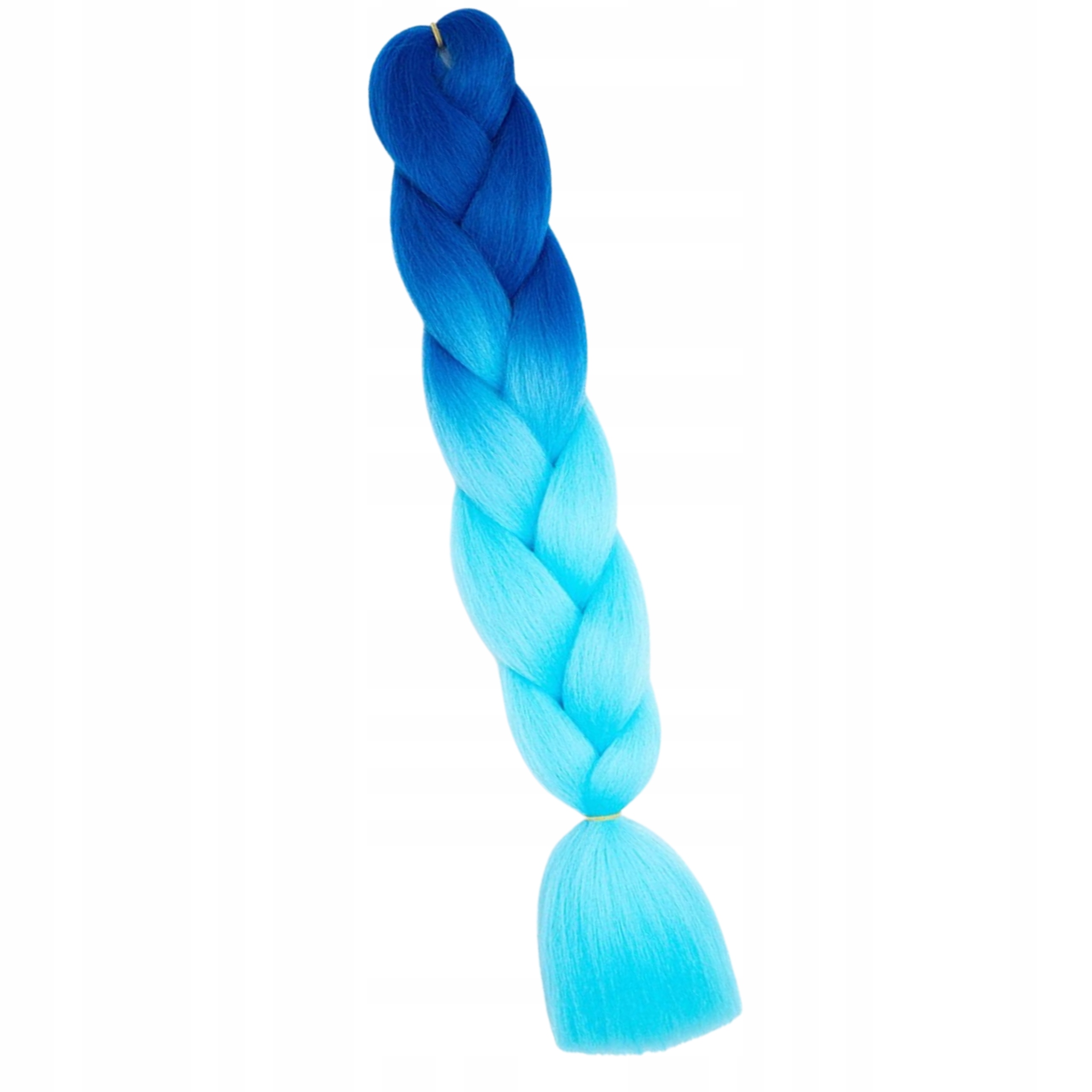 WŁOSY SYNTETYCZNE DO WARKOCZYKÓW KOLOROWE WARKOCZYKI OMBRE DOCZEPY 120CM Metoda przedłużania inna