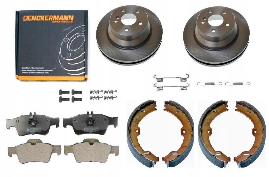 Kotouče Čelisti Mercedes E W211 Zadní Sada Went