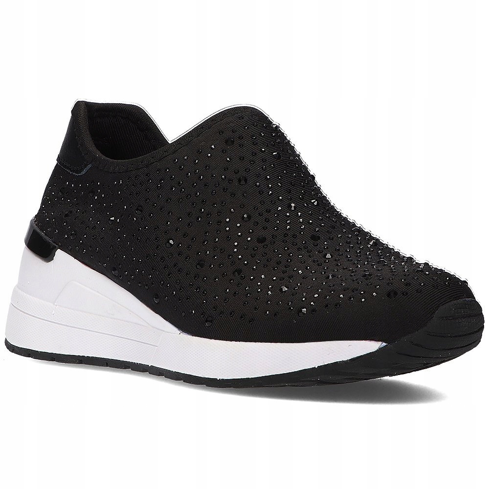 

Skórzane sneakersy Filippo DP2001/21 Bk r.39