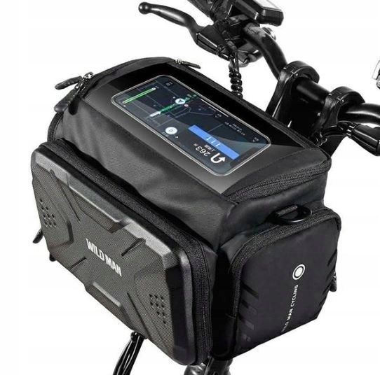 Sakwa rowerowa na kierownicę Wildman GS6 Uchwyt Torba na rower