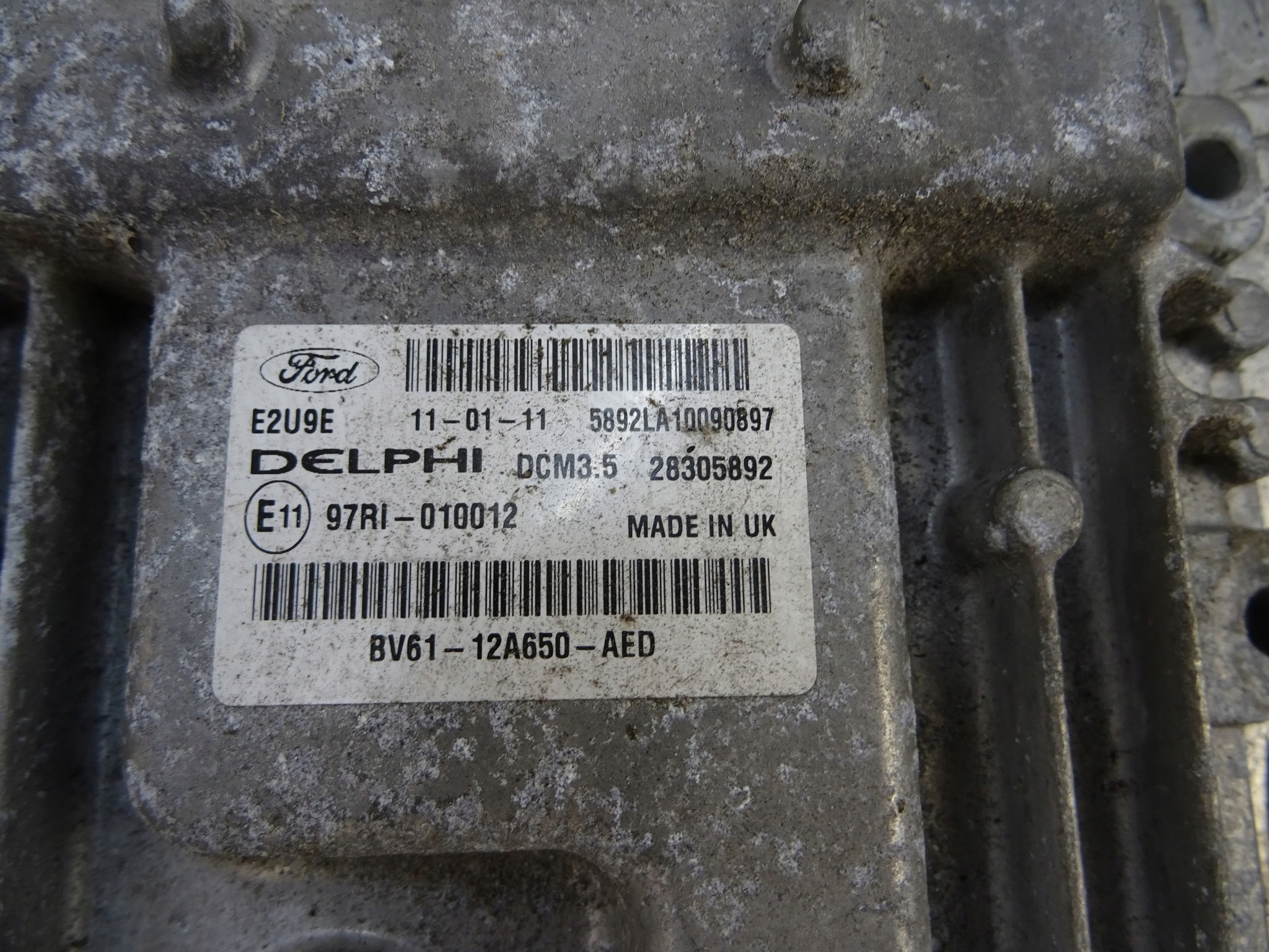 FORD FOCUS MK3 computer Motore BV61-12A650-AED 2.0 TDCI