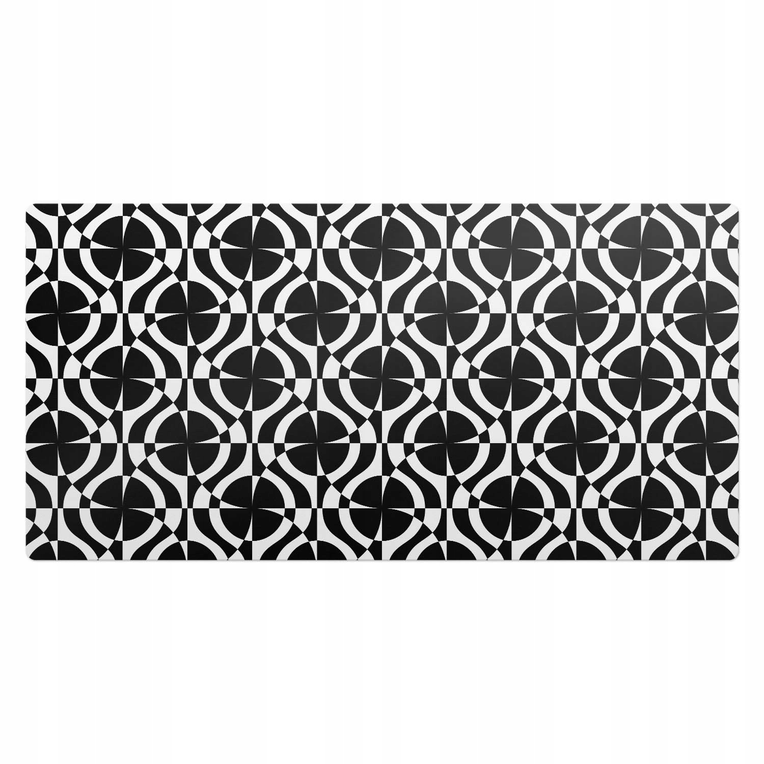 Vinylová podložka na stůl s motivem Kreativní tvary v geometrii 100x50 cm