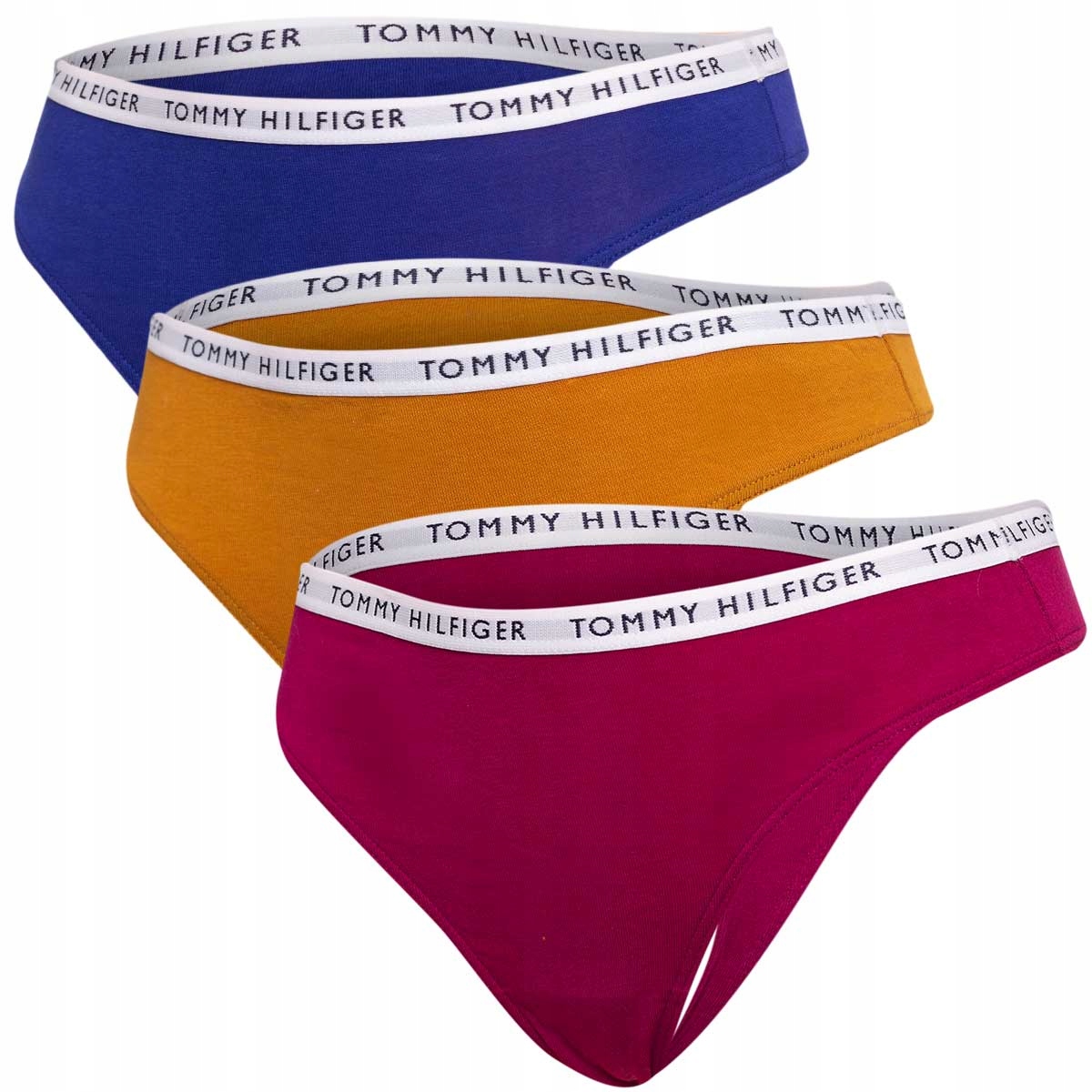Tommy Hilfiger Dámské Kalhotky Tanga 3P Thong S