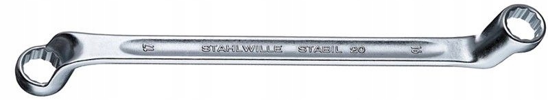 Klucz oczkowy odgiety 46x50 dwustronny STAHLWILLE