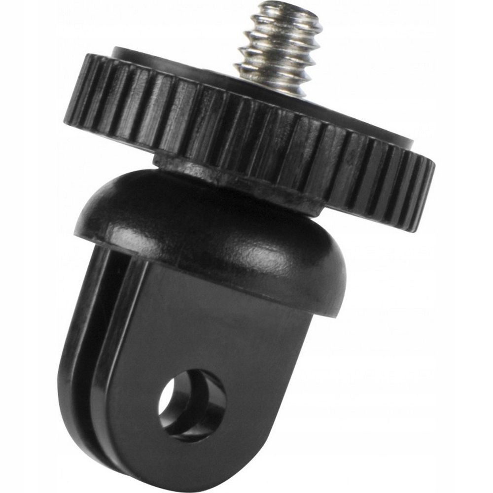 Adapter do GoPro mocowanie na gwint 1/4" Hero 8 7 6 4 3 3+ 2 1 Session Model Round Plastic