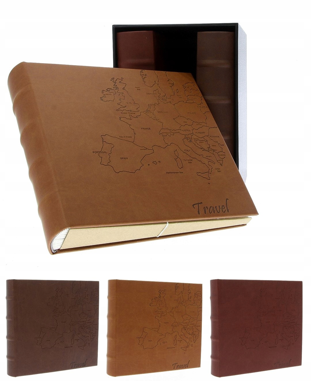 Sada Albových Krabiček 10X15 200 x3 600 Kůže