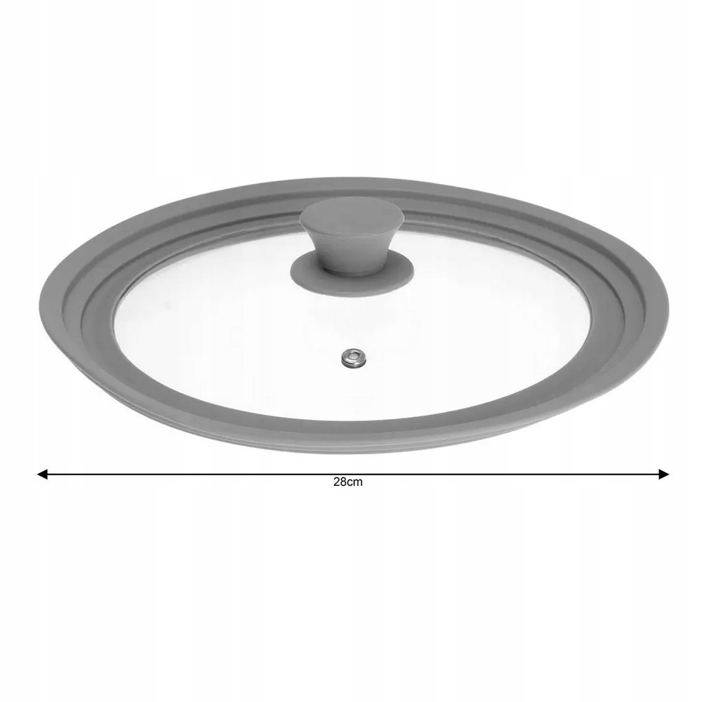 UNIWERSALNA POKRYWKA DO GARNKÓW PATELNI 24/26/28CM Linia KINGHOFF