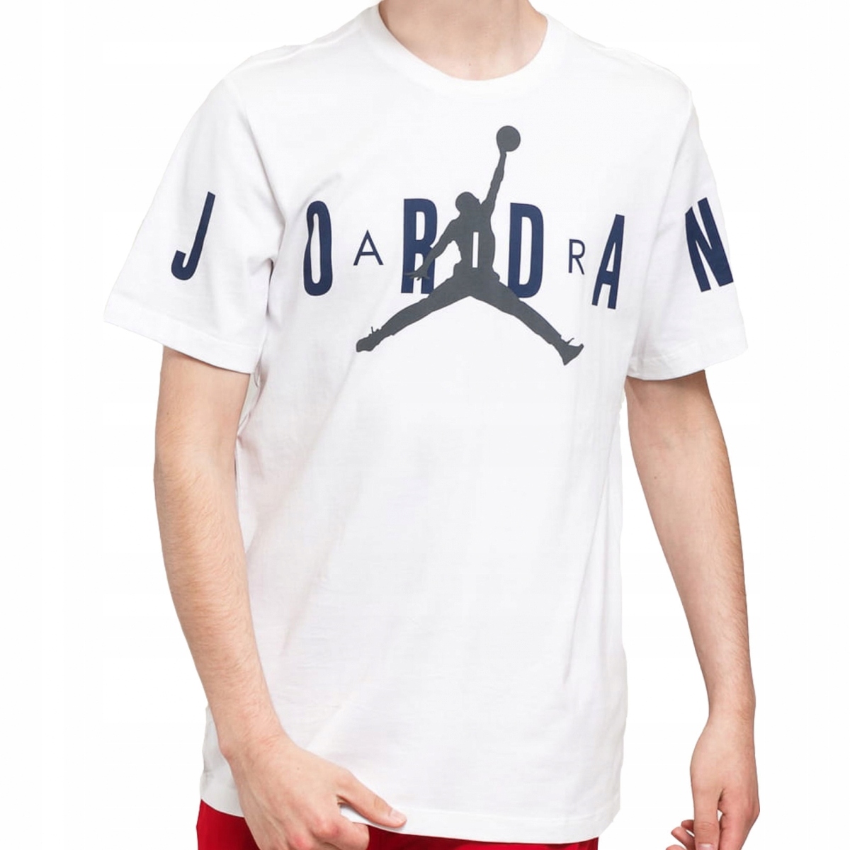 

Nike Air Jordan t-shirt koszulka Jumpman biała L