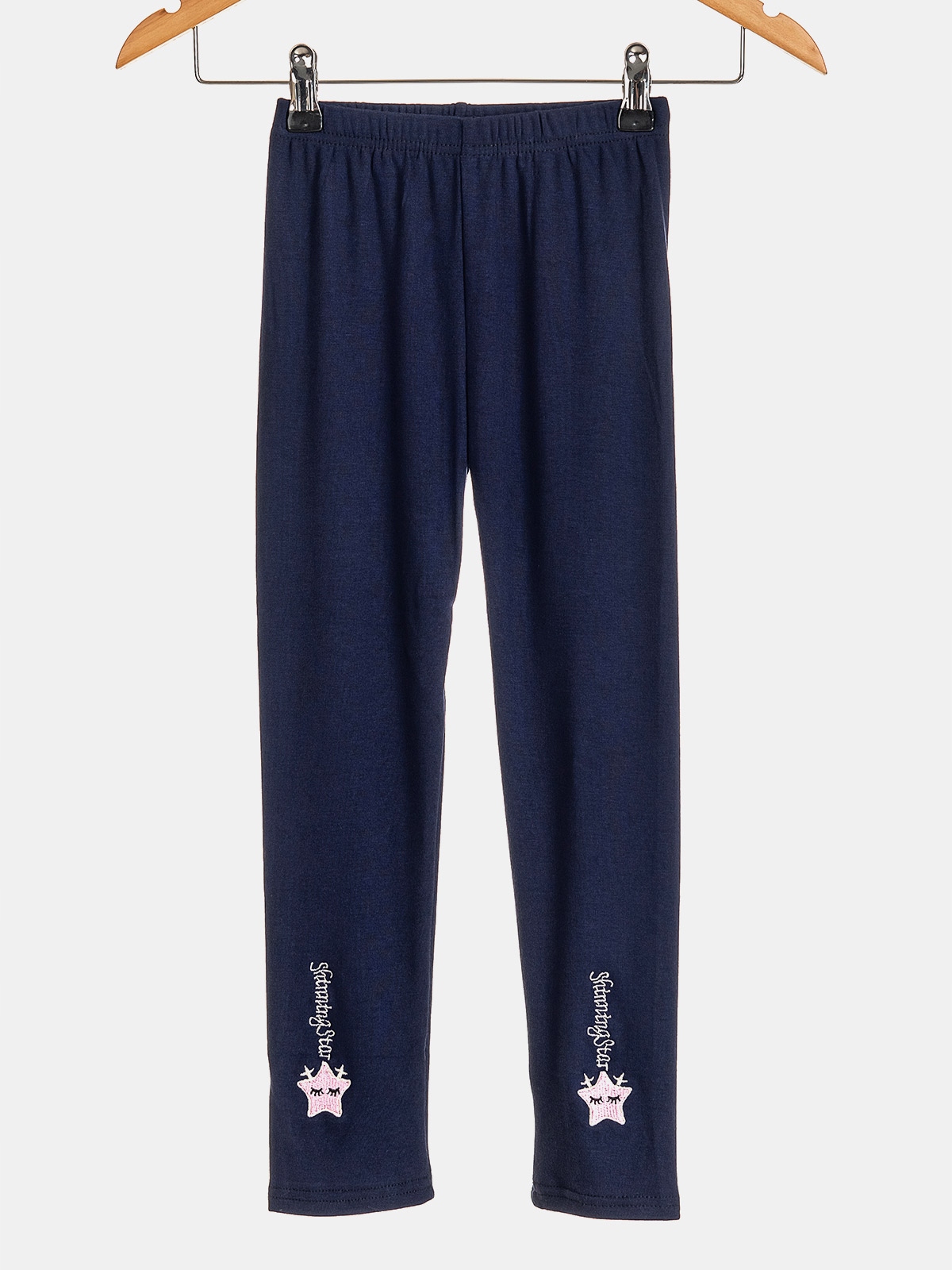 

Dziecięce Legginsy Getry Gwiazdki granat 146-152