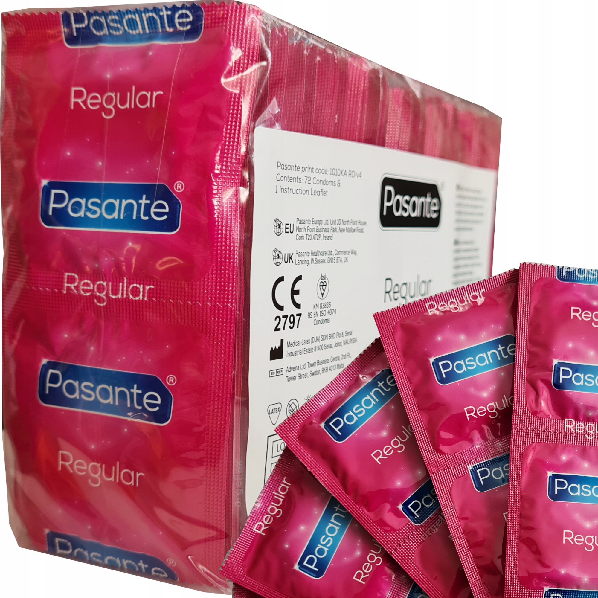 

72 Prezerwatywy Pasante Regular