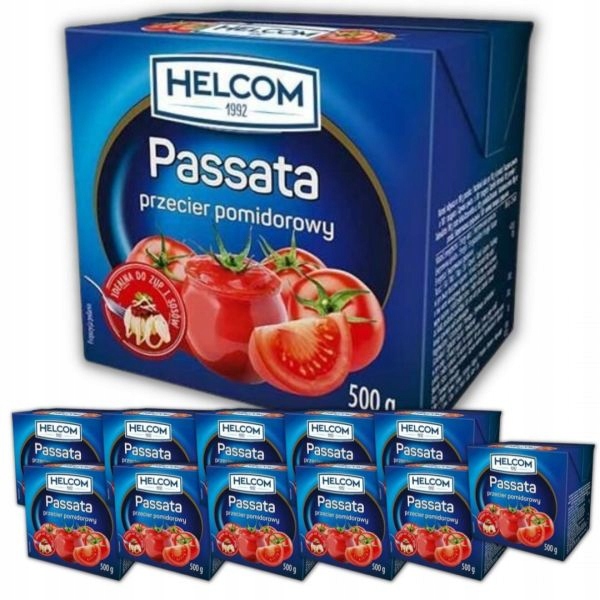 Przecier pomidorowy Passata Helcom 500 g x 12 szt.