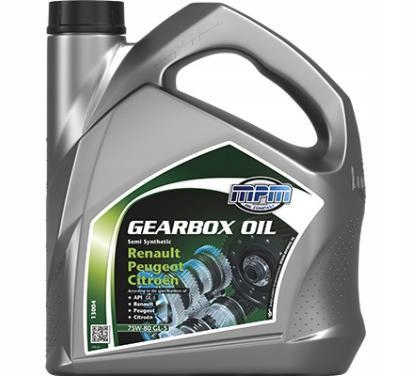 Olej Gearbox Oil 75w80 Gl-5 Semi Synthetic Rpc 4 l