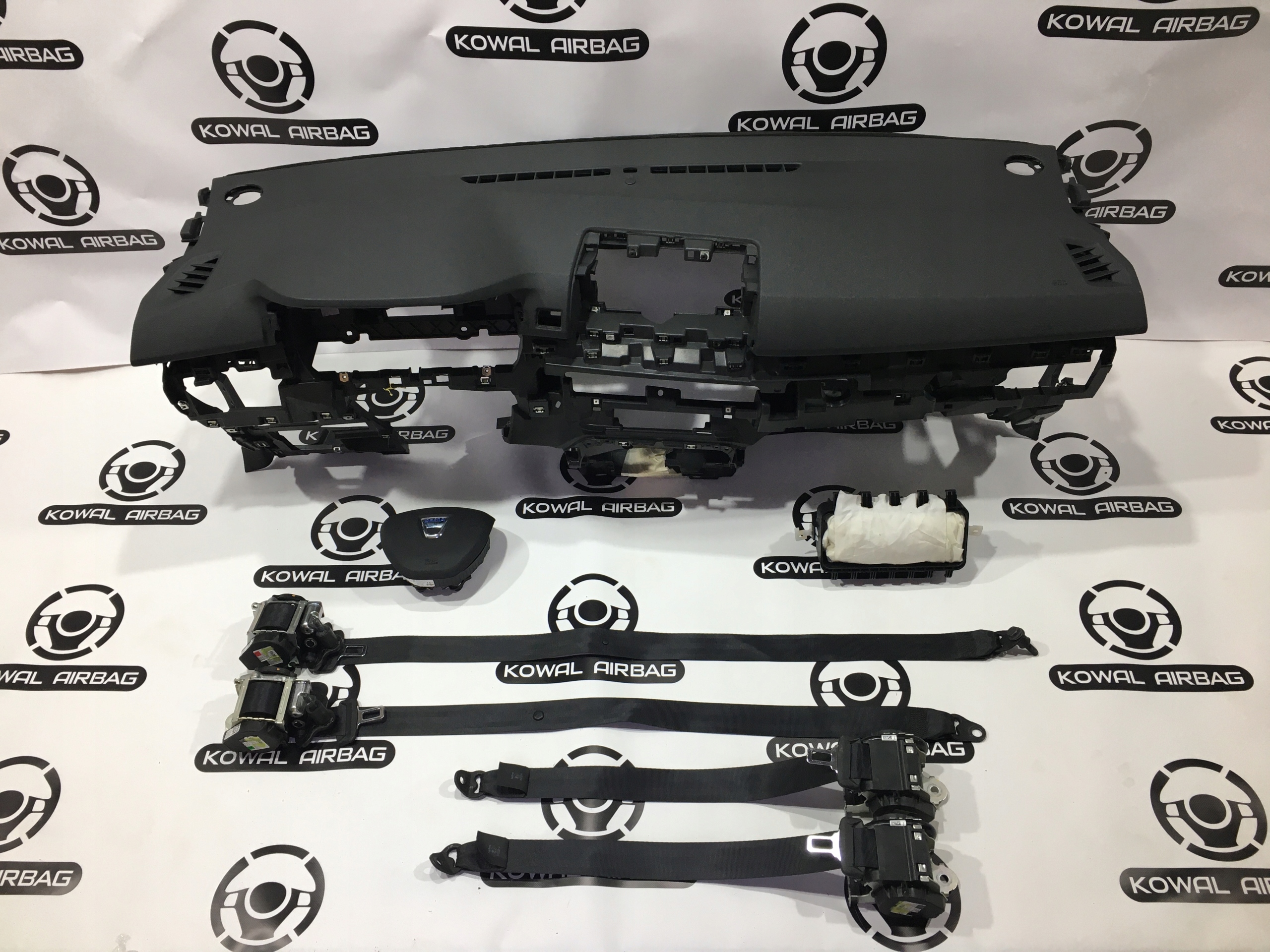 DACIA SANDERO 3 III ДОСКА КОНСОЛЬ ПОДУШКА БЕЗОПАСНОСТИ РЕМНИ