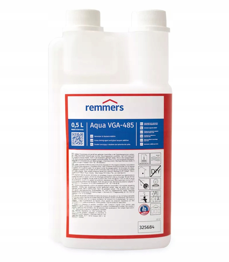 Remmers Aqua VGA-485 0,5L Tužidlo na lak