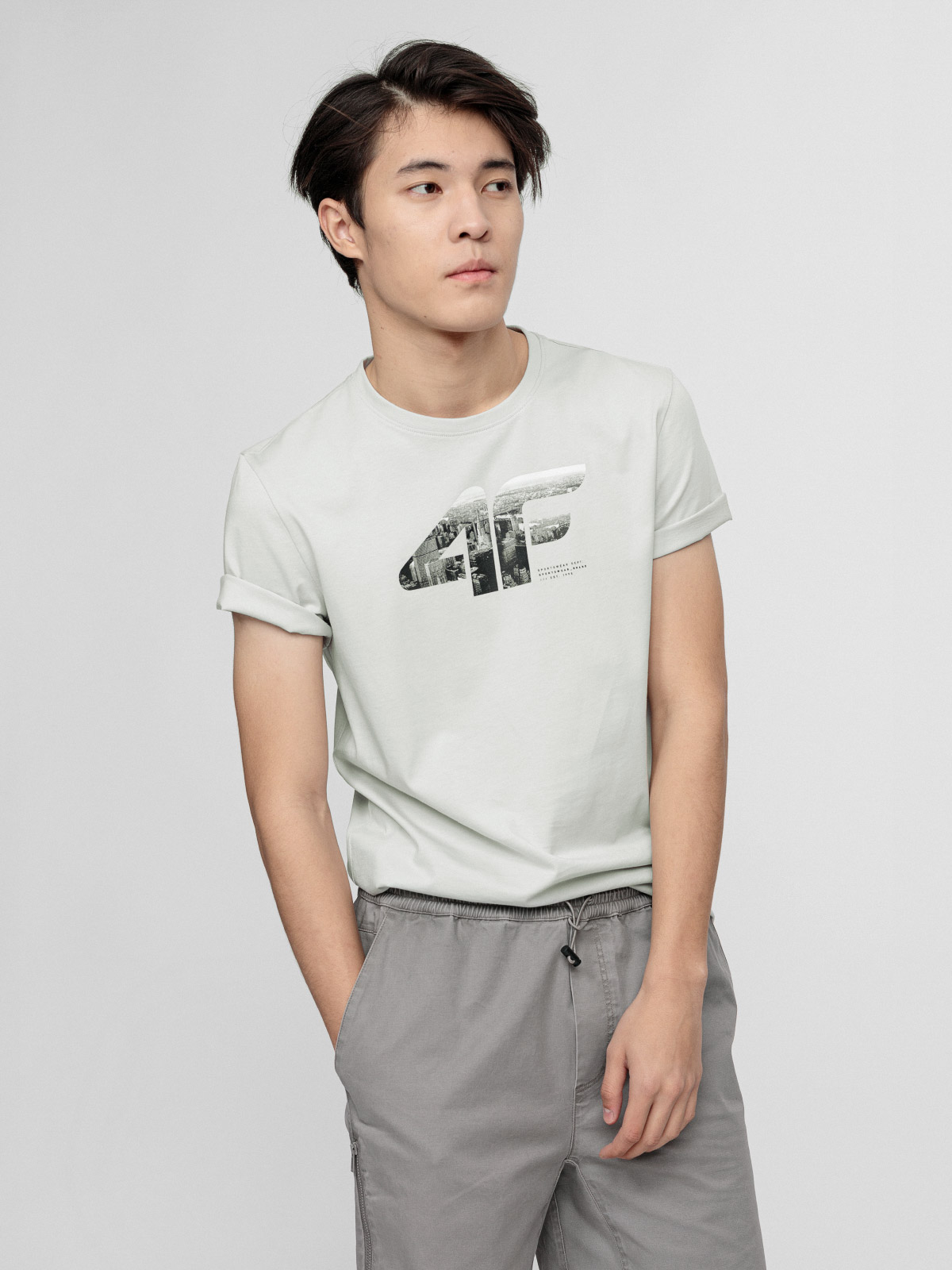 

T-shirt Męski 4F Koszulka TSM024 H4L21