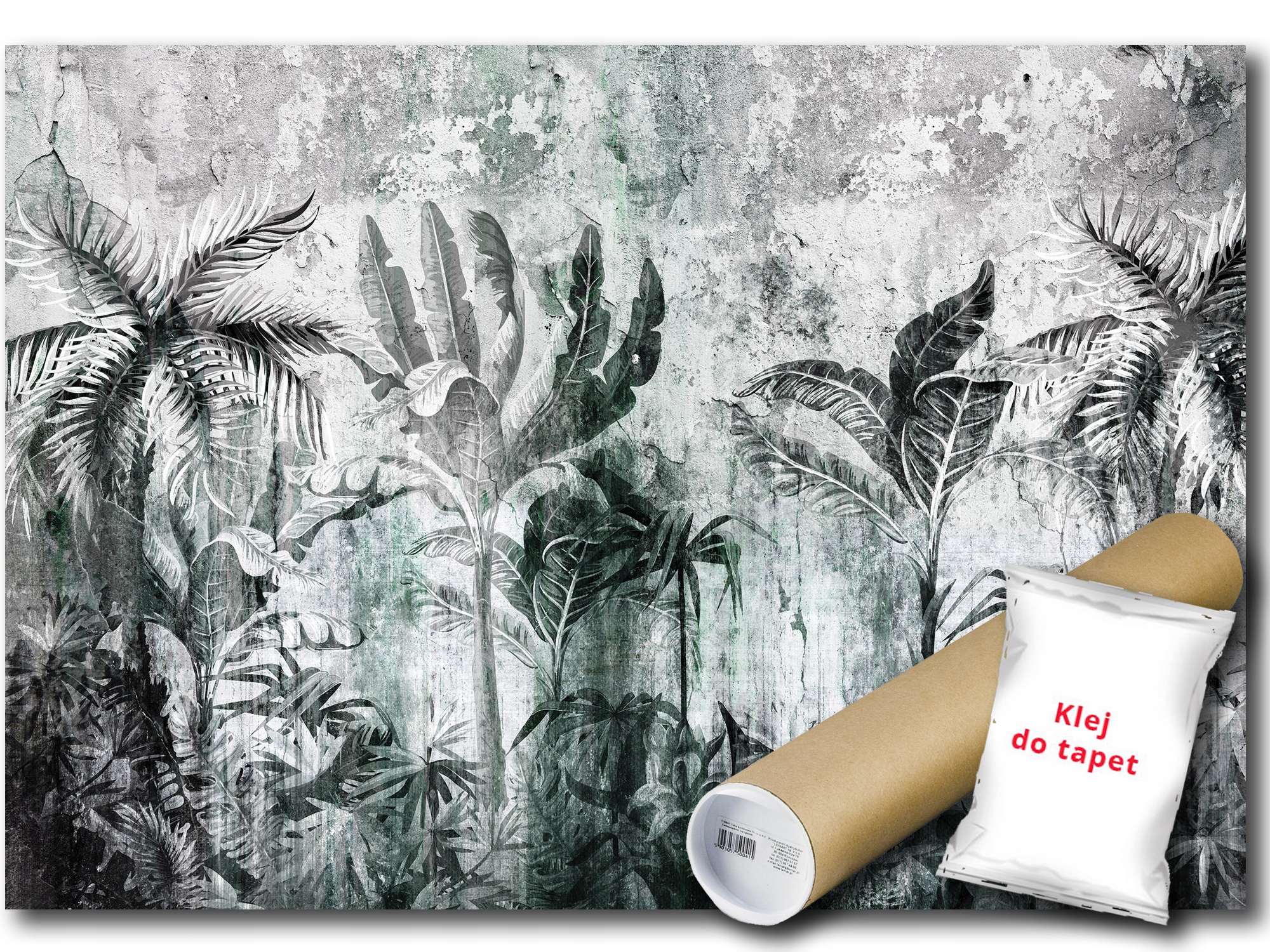 Fototapeta Flizelina Džungle Beton Stěna 416x290