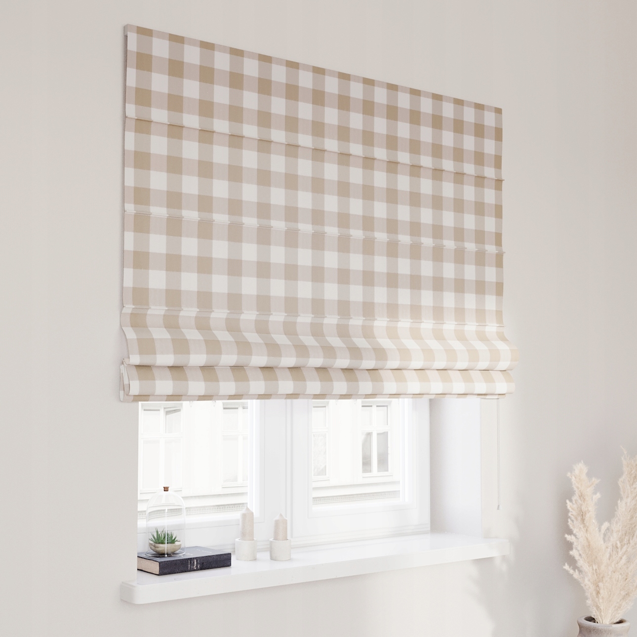 Hotová římská roleta Capri 120 x 170 cm béžová