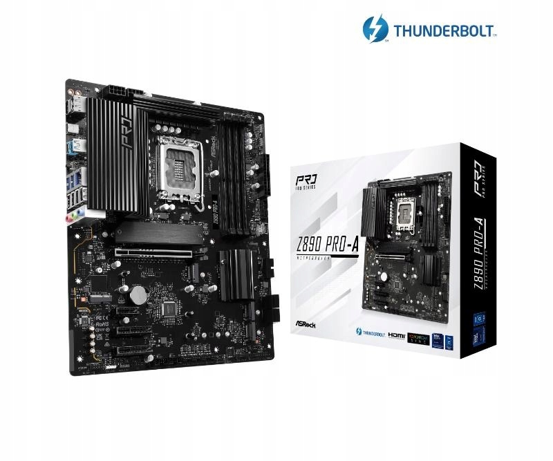 ASRock Mb Sc LGA1851 Z890 Pro-a, Intel Z890, 4xDDR5, 1xDP, 1xHDMI, …