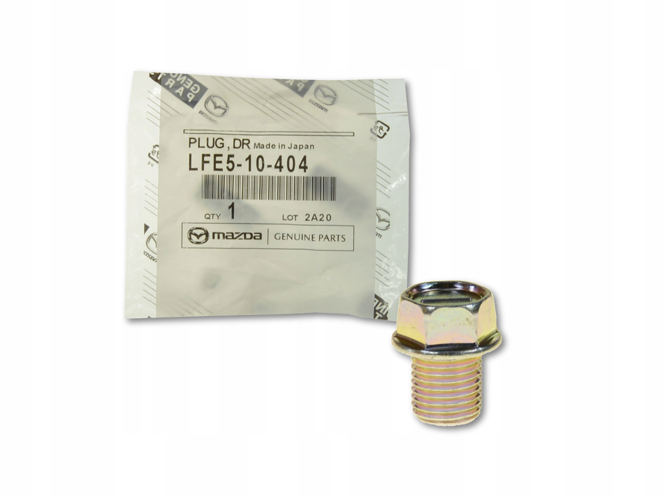 

Korek Spustowy Oleju LFE5-10-404 Oryginał Mazda