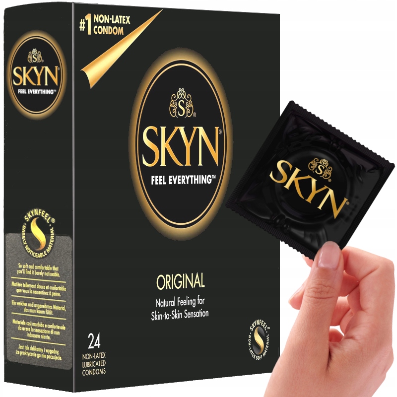 

Prezerwatywy Skyn Original bez lateksu 24 szt.
