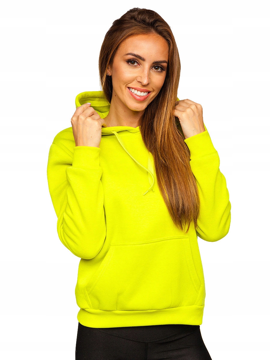 

Bluza Damska Z Kapturem Limonkowa W02B Denley_s
