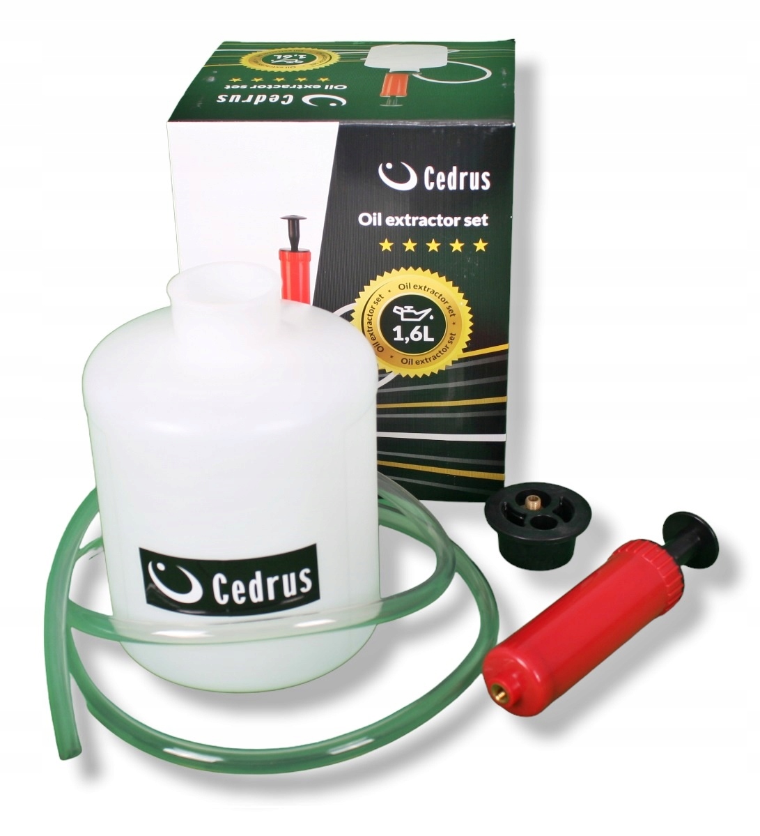 

Zestaw do odsysania oleju i paliwa Cedrus 1.6L