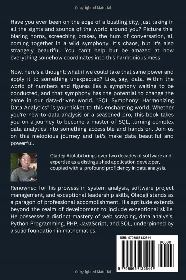 Afolabi, Oladeji SQL Symphony: Harmonizing Data Analytics Język publikacji angielski