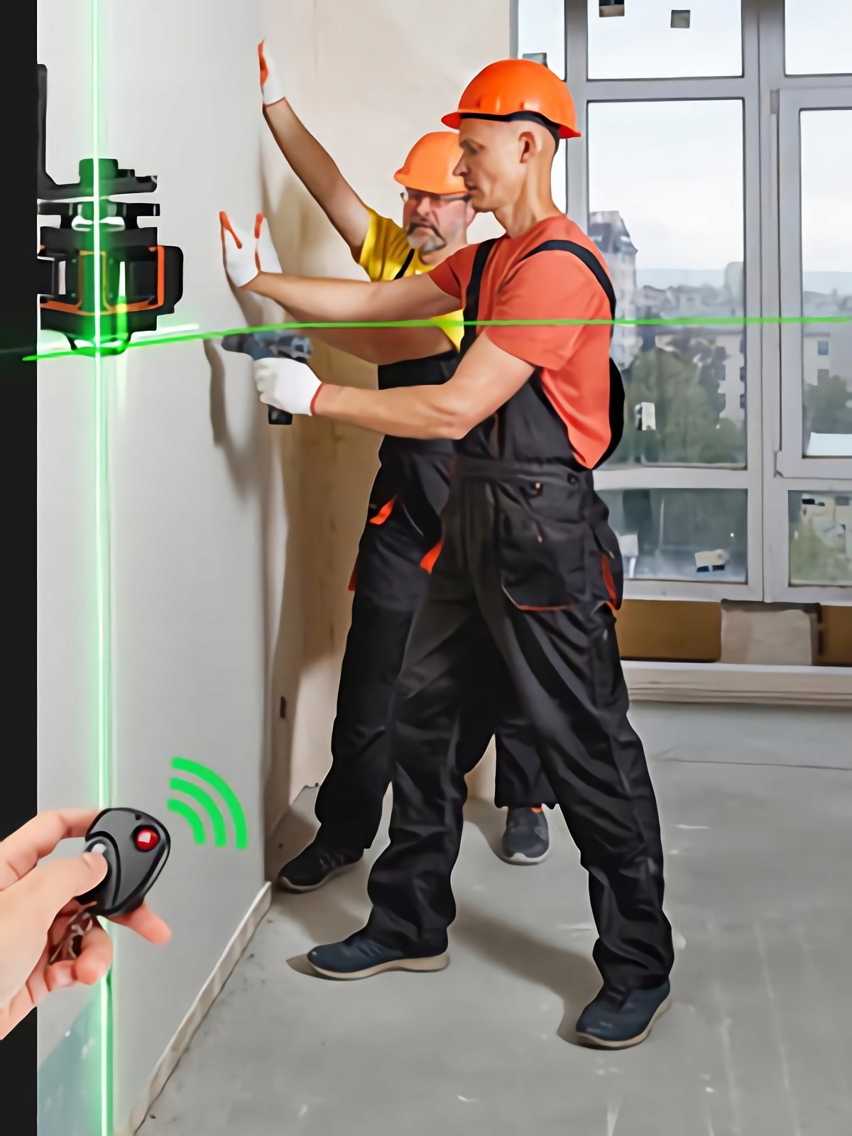 POZIOMICA LASEROWAR 16LINII 4D 360°+ 2*AKU. Model LASER16