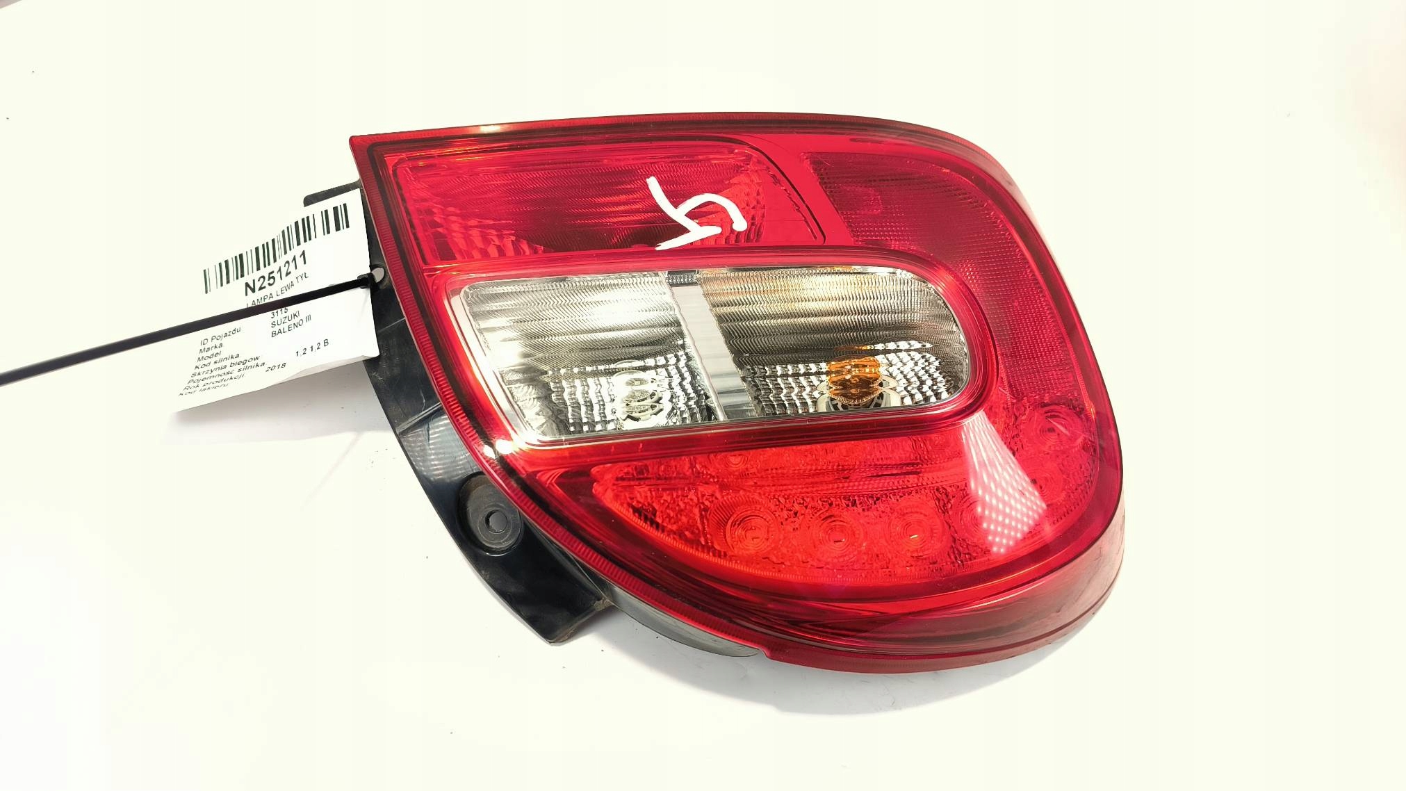 light left rear part SUZUKI BALENO III