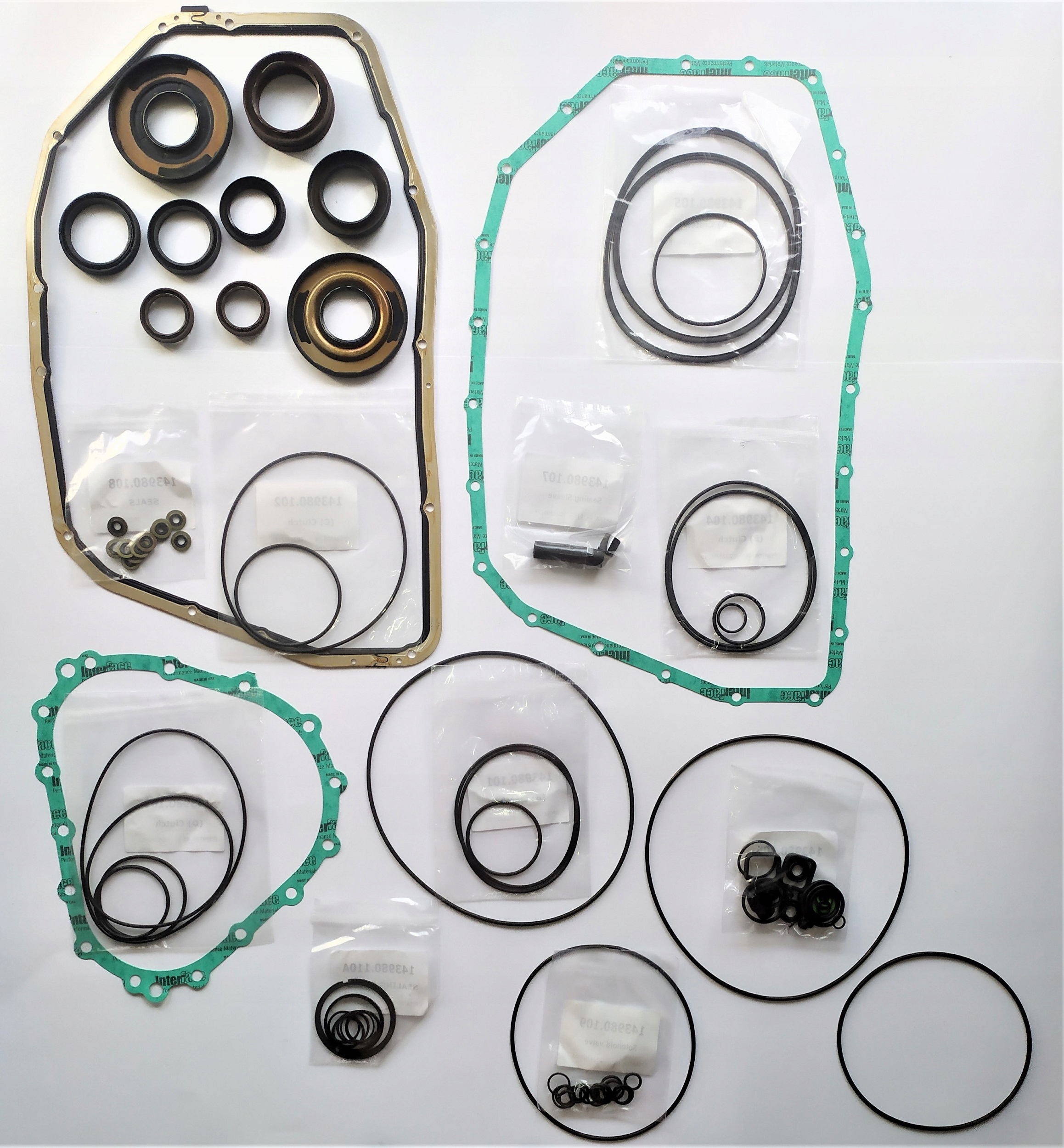 AC000028 - КОМПЛЕКТ УПЛОТНЕНИЙ ДЛЯ РЕМОНТА OHK ZF 6HP19A / 21A