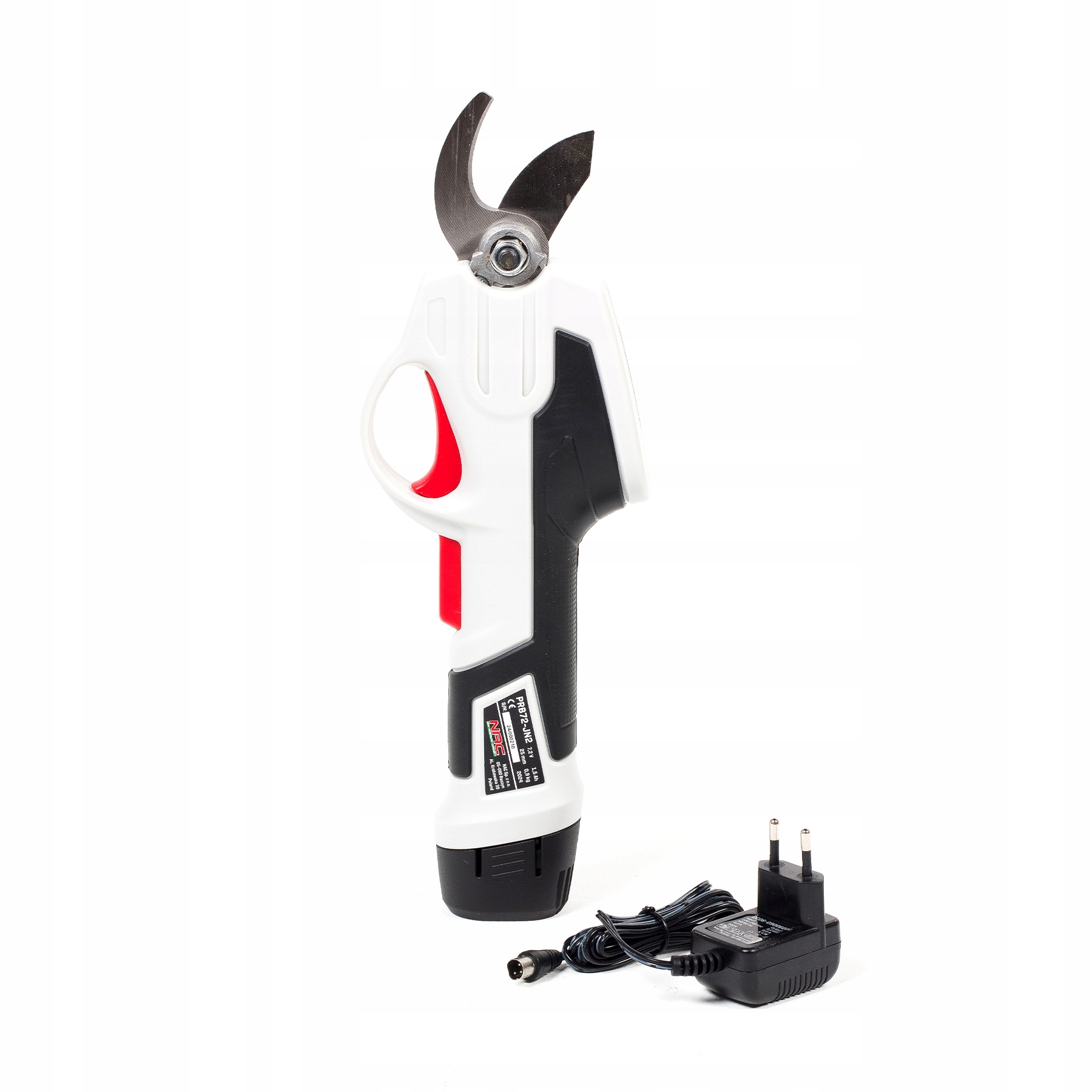 Záhradné Akumulátorové Nožnice Pre Konárov Nac PRB72-JN2 7,2V 8 Pinov Aku Nabíjačka