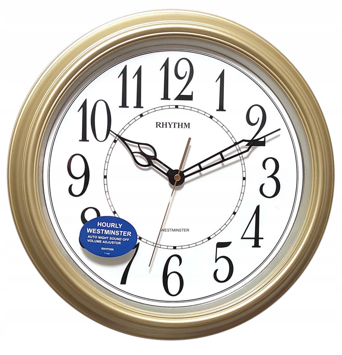 Nástenné Hodiny Rhythm 36 cm Kuranty Westminster