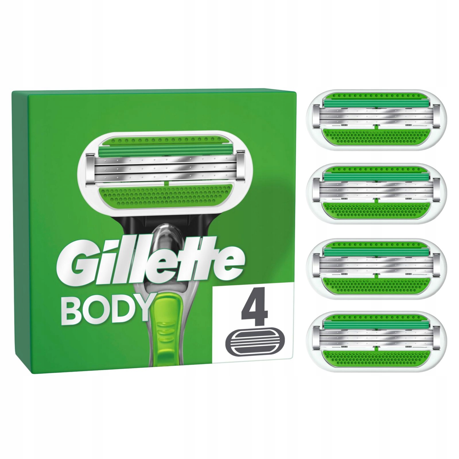 Gillette Body 4PC Blades