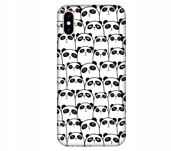 

Etui na telefon iPhone Xs Max Pandy smieszne