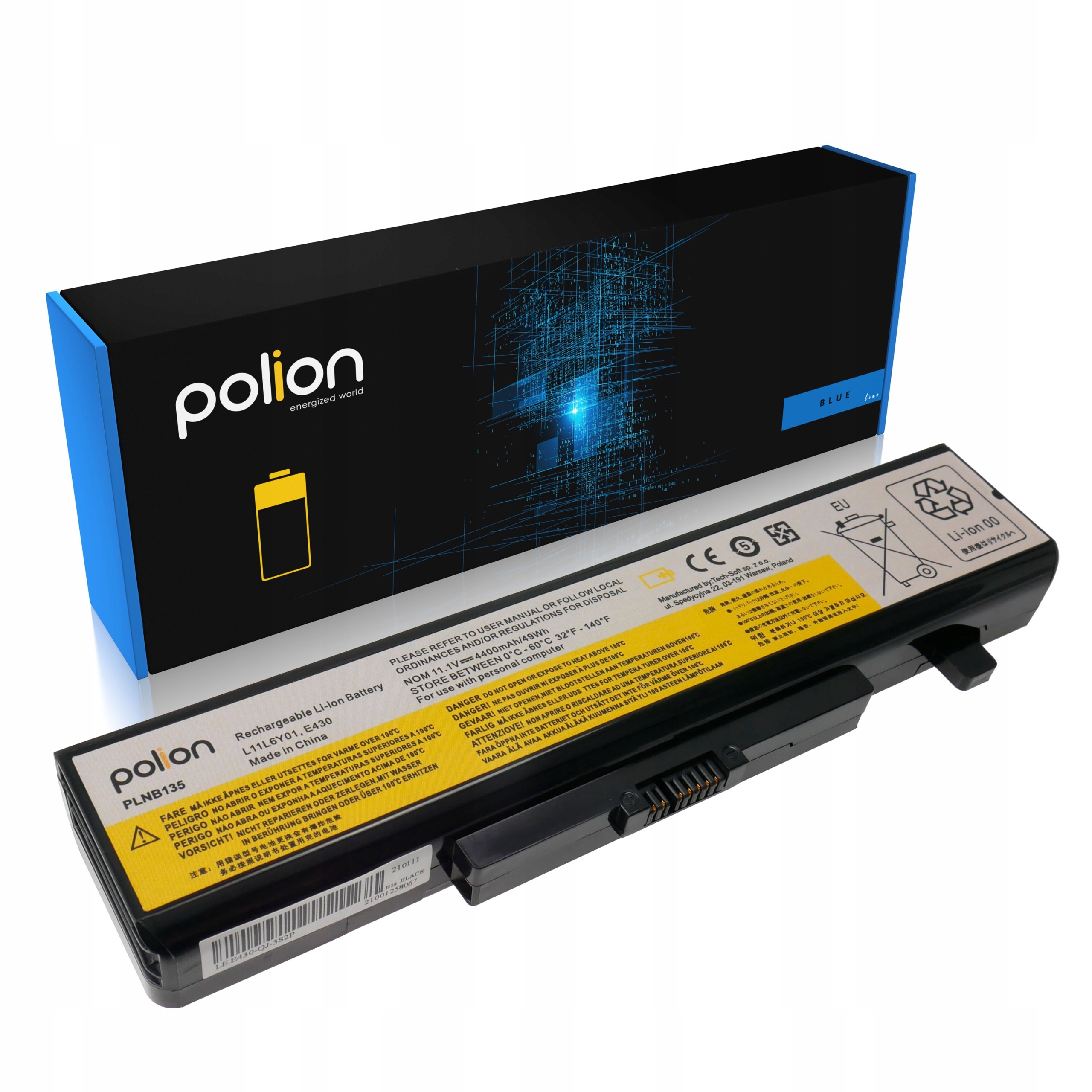 

Bateria L11M6Y01 L11S6Y01 do laptopa Lenovo