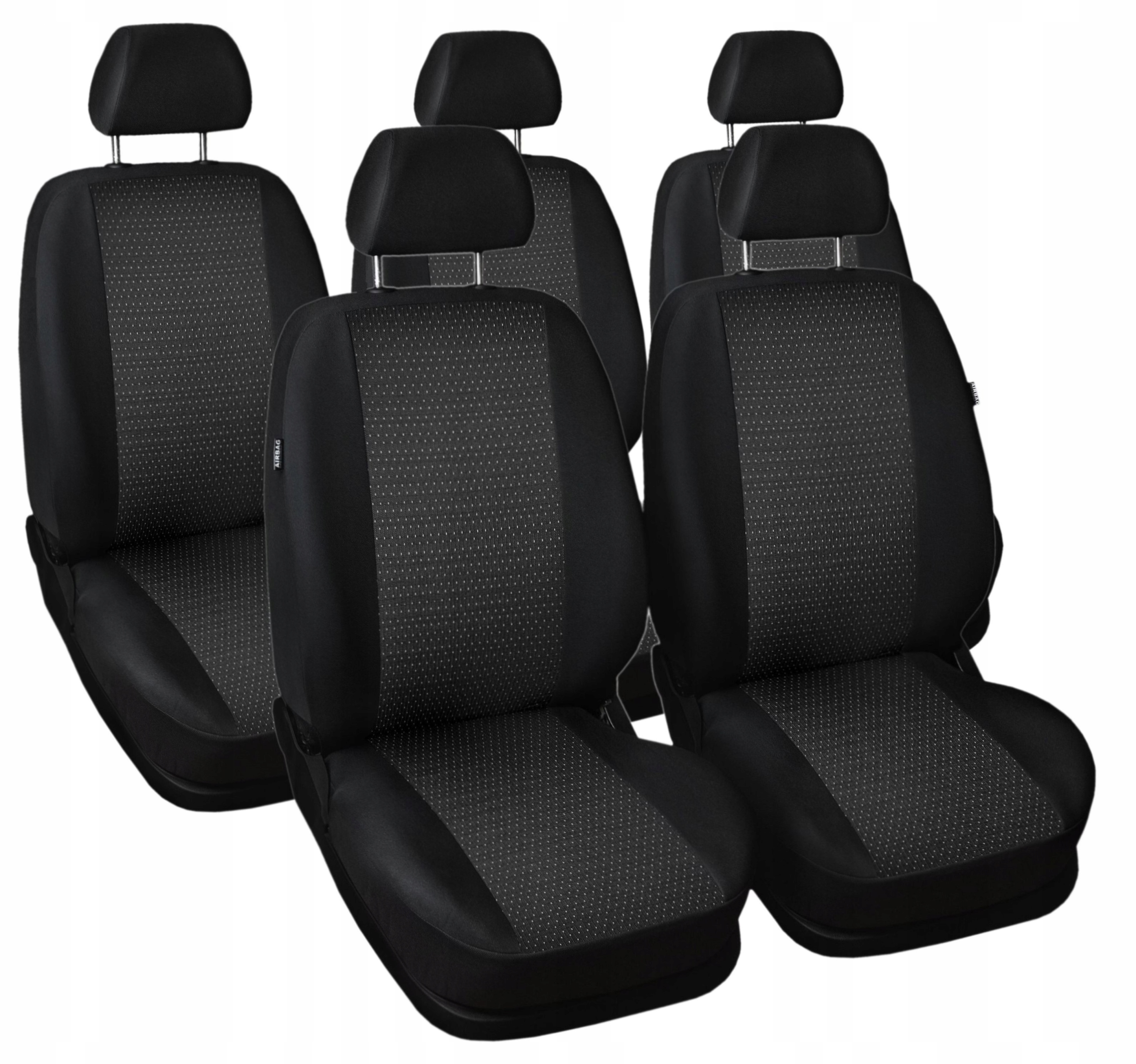 FORD C-MAX 2003-2010r DEDYKOWANE POKROWCE SAMOCHODOWE TYPOWE FOTELE 5x1