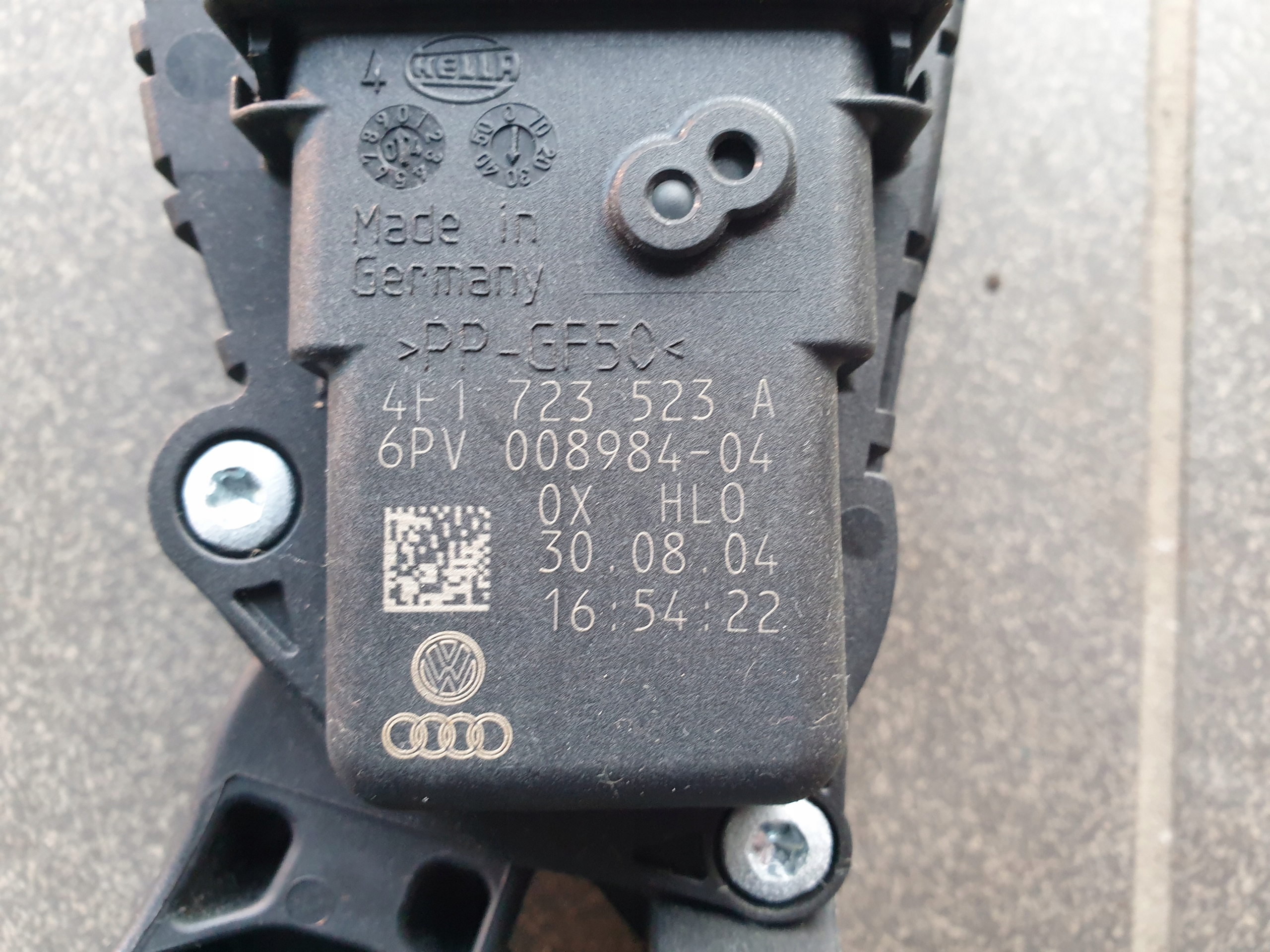 Gaspedal AUDI A6 C6 2.4 4F1723523A