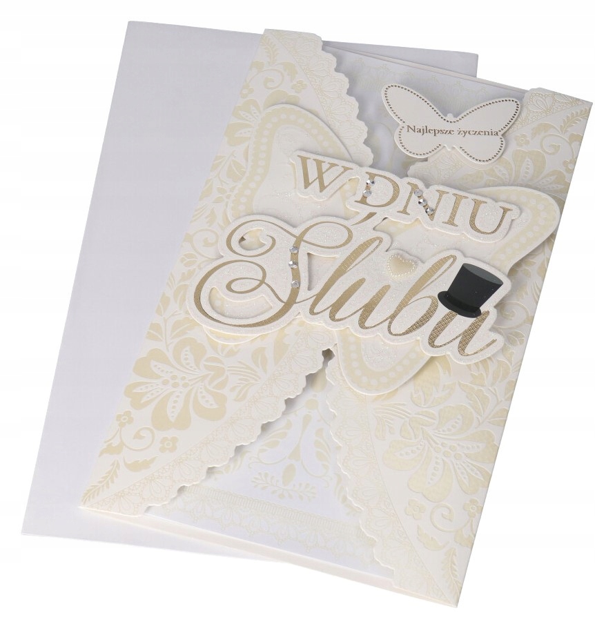 

Kartka Na Ślub Z Życzeniami Duża Kartki Ślubne