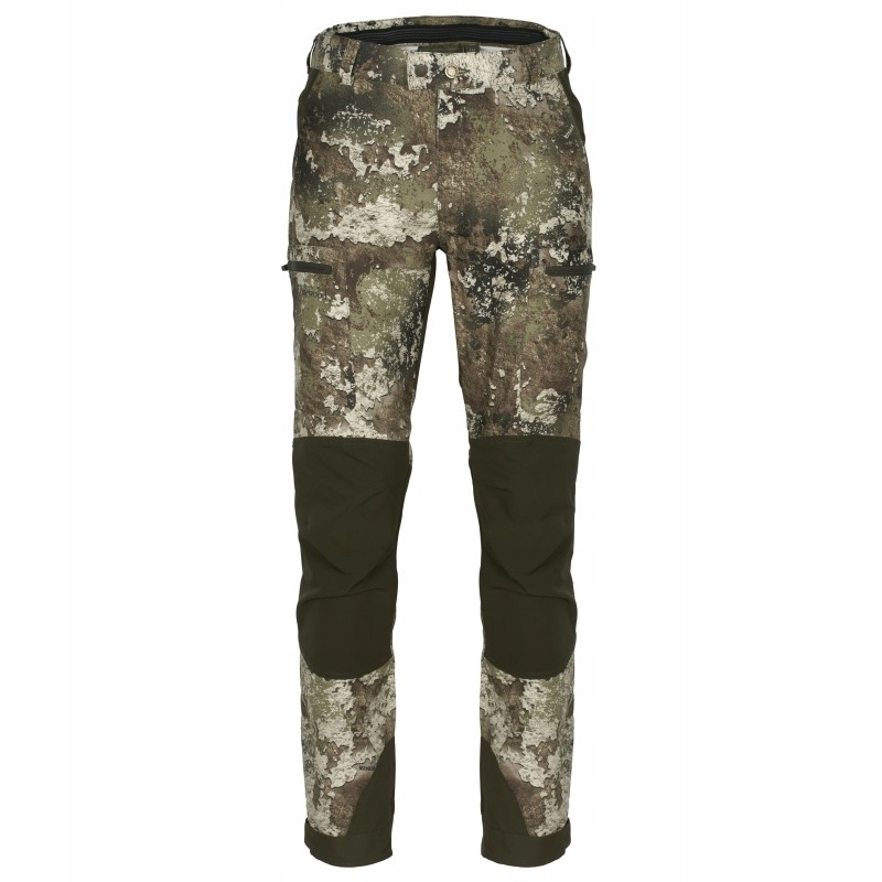 Pinewood 5685 Spodnie Caribou Hunt Camou Strata/moss Green D100