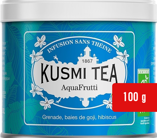 Levně Ovocný čaj Kusmi Aqua Frutti Granátové jablko Goji Rybíz Hibiskus