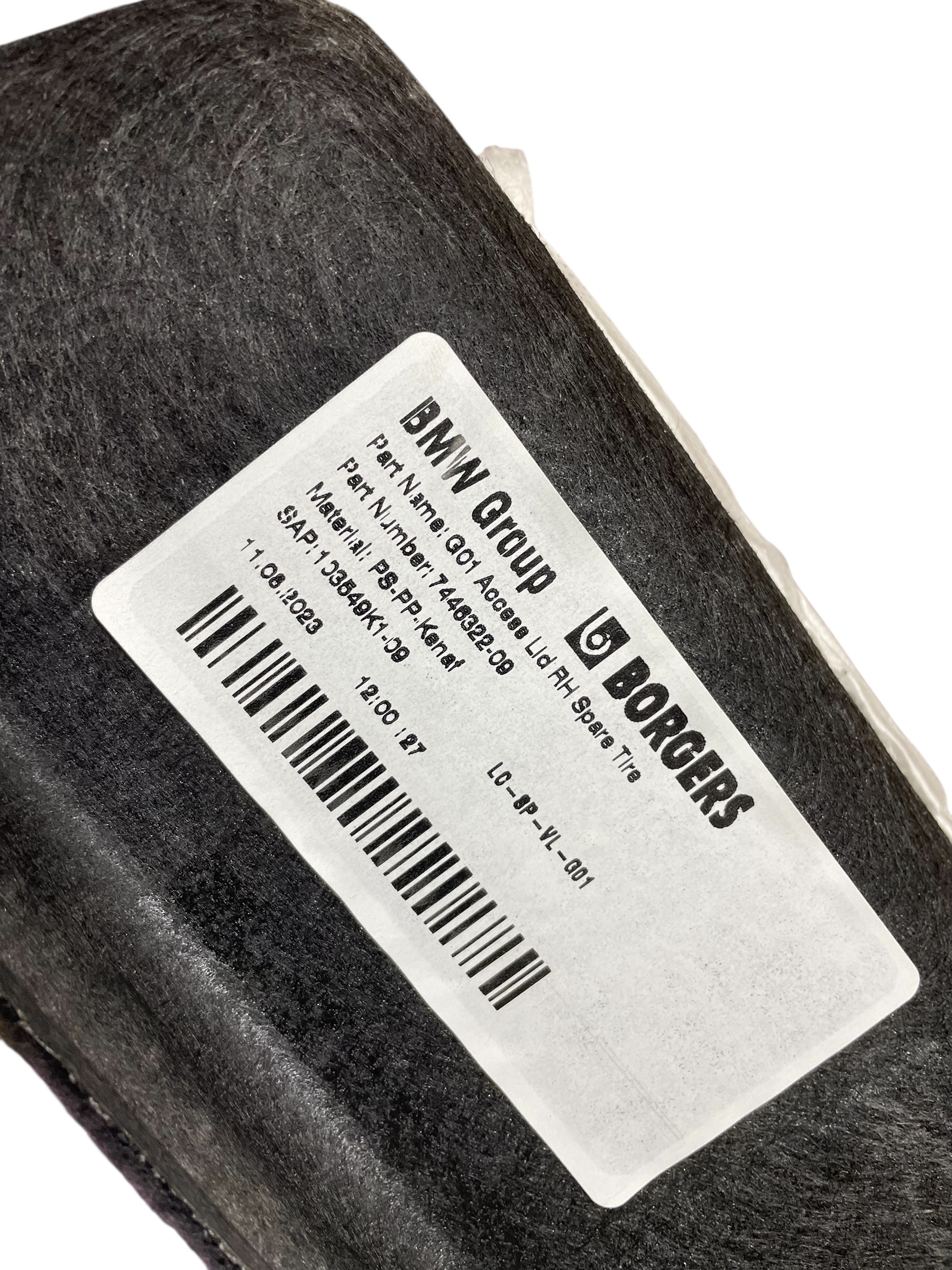 side upholstery cover boot right rear part BMW X3 G01 30ex