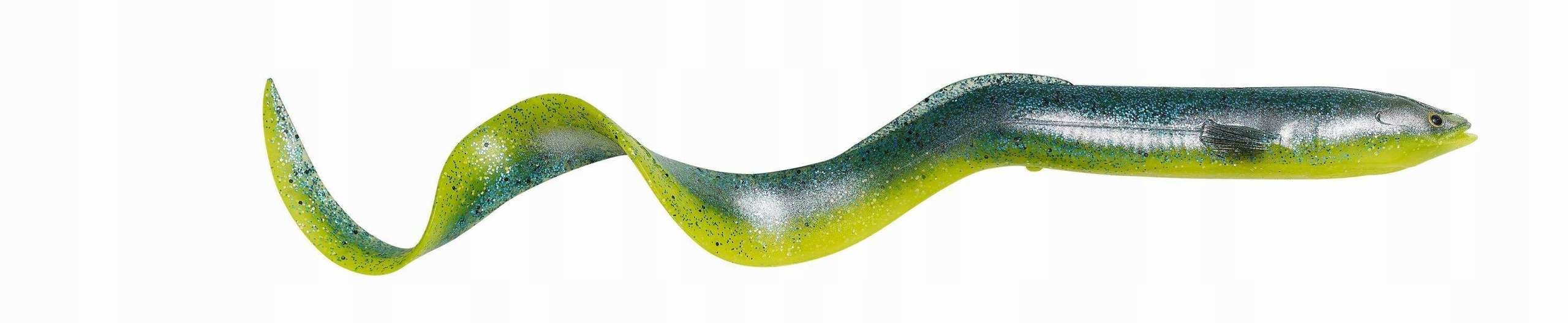 

Guma Savage Gear Real Eel 15cm 12g Green Yellow