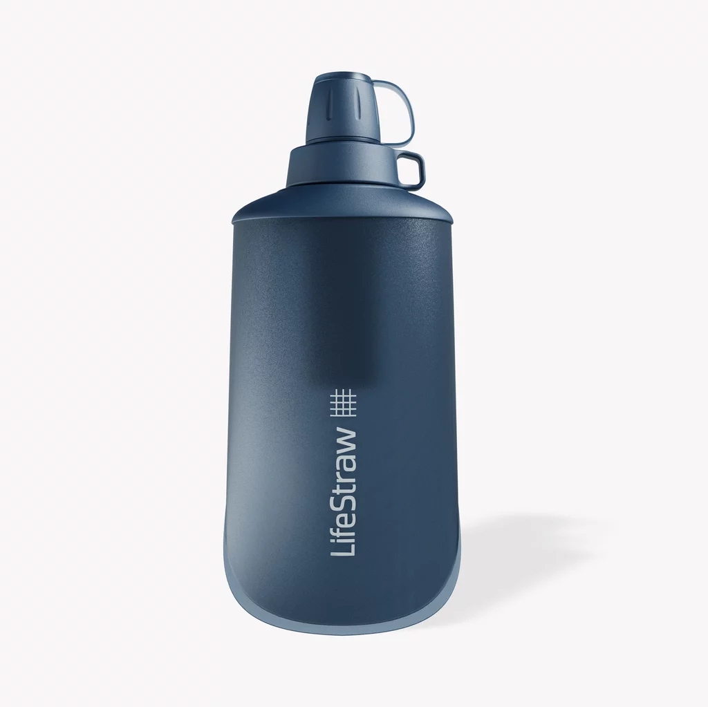 Skládací láhev s filtrem LifeStraw Peak Squeeze Bottle 650 ml Mountain Blue