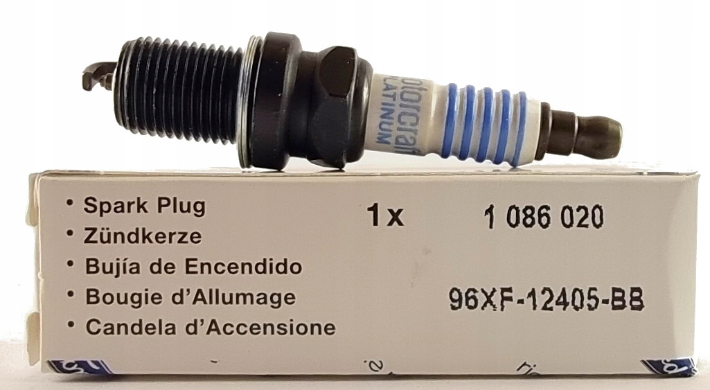 4 ŚWIECE ZAPŁONOWE GALAXY OD 1997 DO 06 2.3 L DOHC 1086020 _ 96XF-12405-BB Numer katalogowy części 1086020_96XF-12405-BB