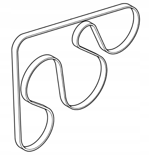 252122B120 - ПОЛИКЛИНОВОЙ ремень HYUNDAI ix20 I30