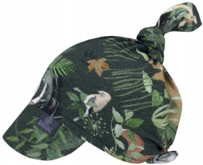 

Makaszka Chustka Z Daszkiem Bambusowa Woodland